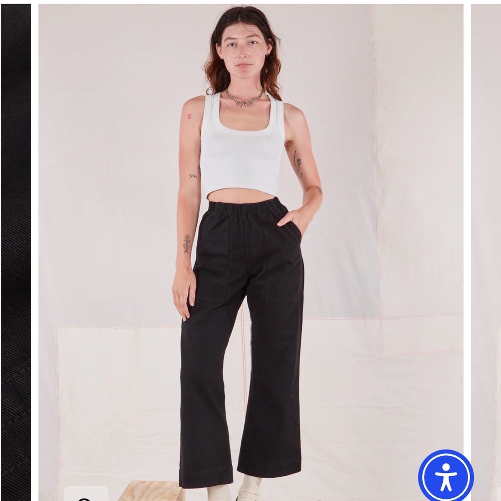 Black Women's Pants- Big Bud Press Action Pants